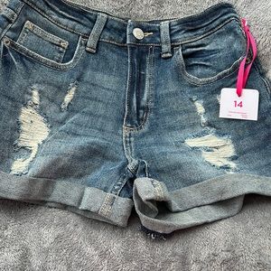 Girls justice shorts